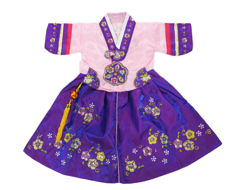 Pink/Purple Korean Robe Style Dress