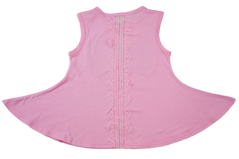 Pink Sequins Pearl & Shell Cotton Dress