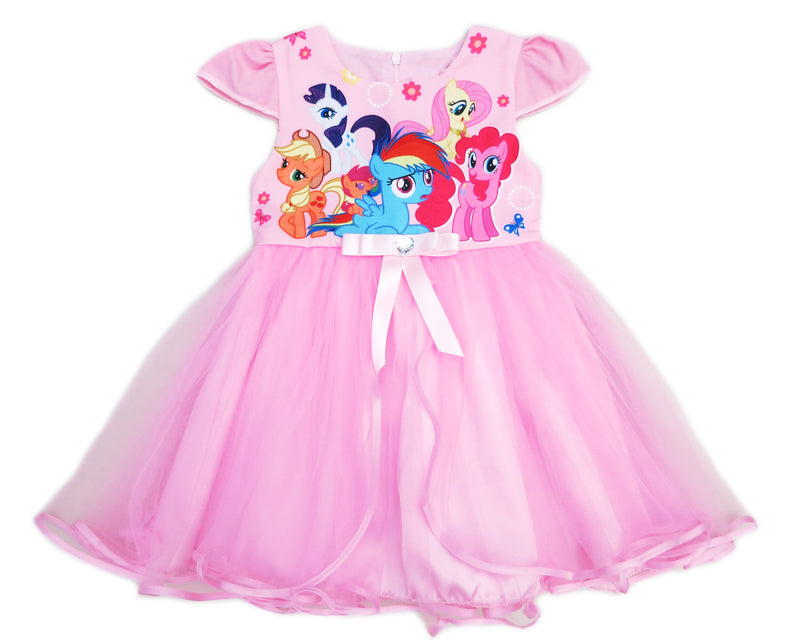 Pink My Little Pony Friends Tulle Dress