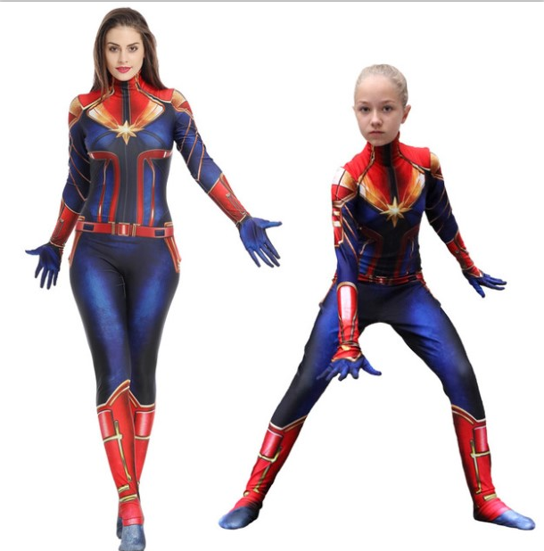Surprise Captain Marvel Costume