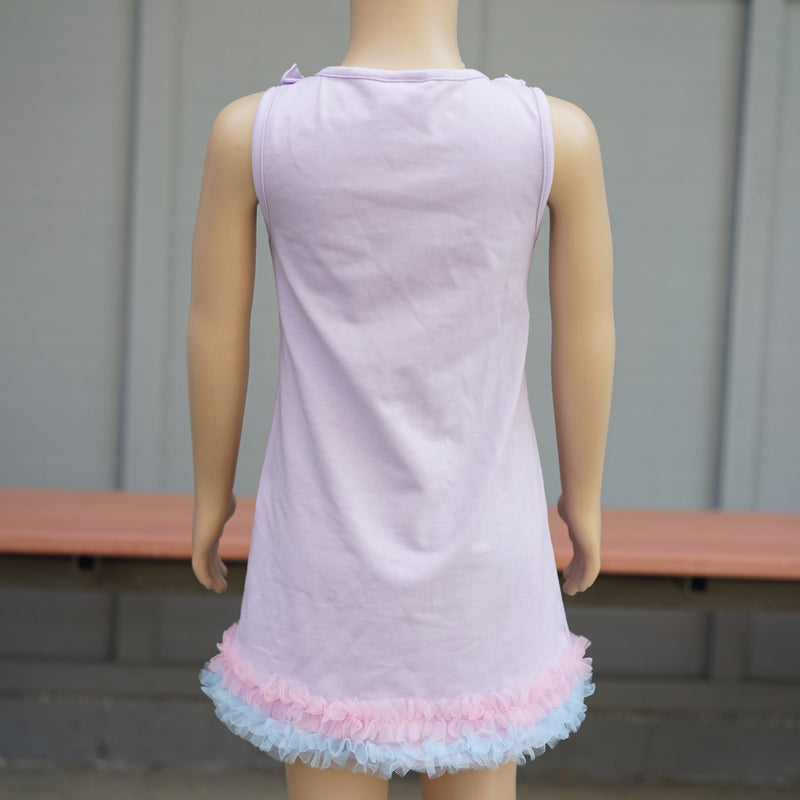 Lavender My Little Pony Ruffle Cotton Dress