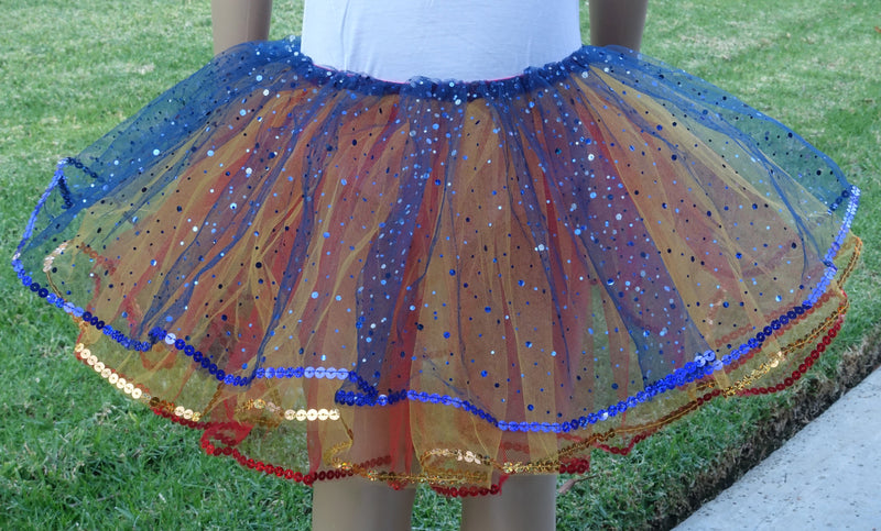 Snow White Glitter Reversible Tutu