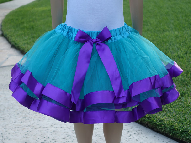 Mermaid Ribbon Tutu Skirt