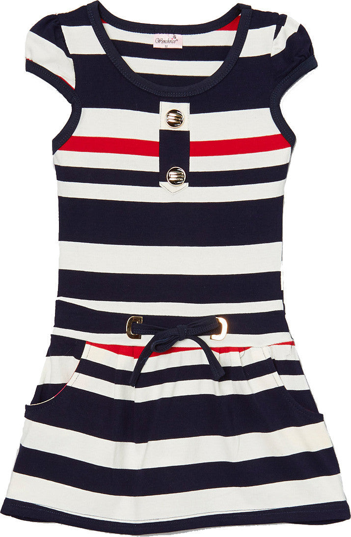 Navy Polo Dress
