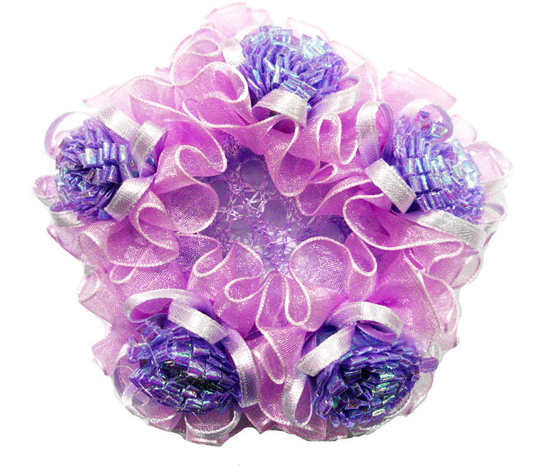 Shiny Flower Bun Cover