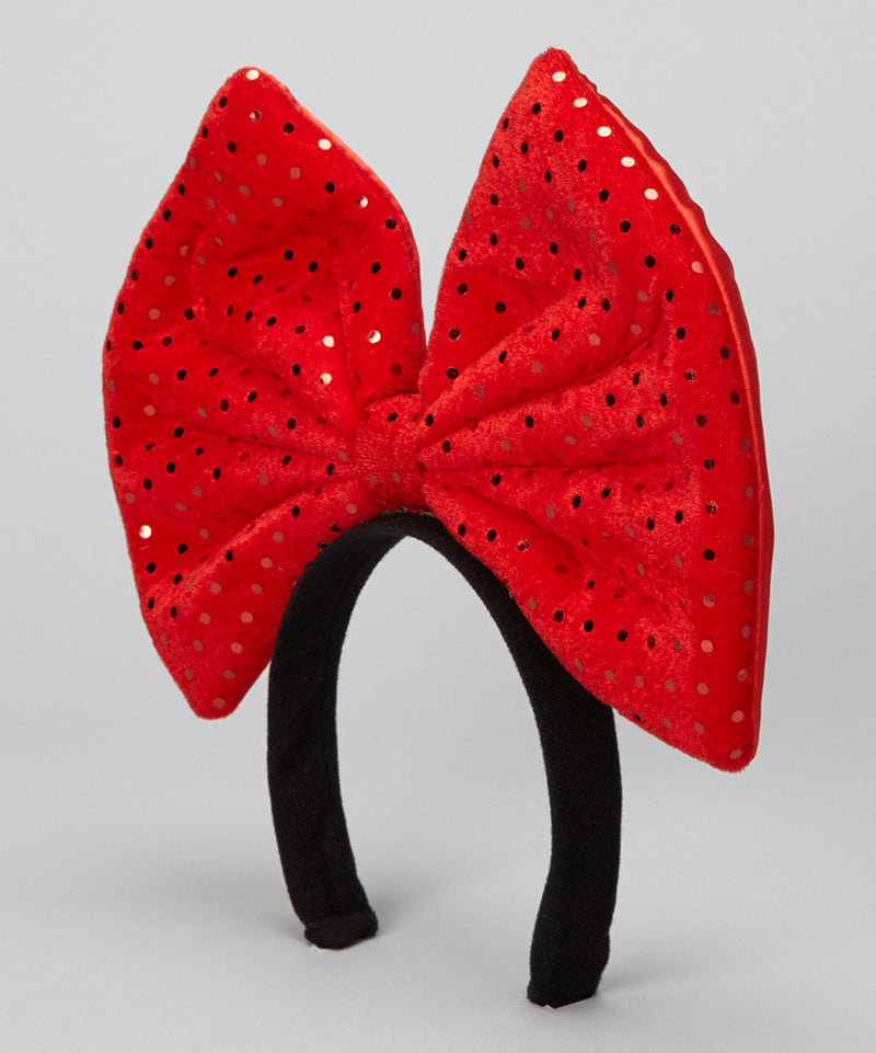 Red Glitter Giant Bow