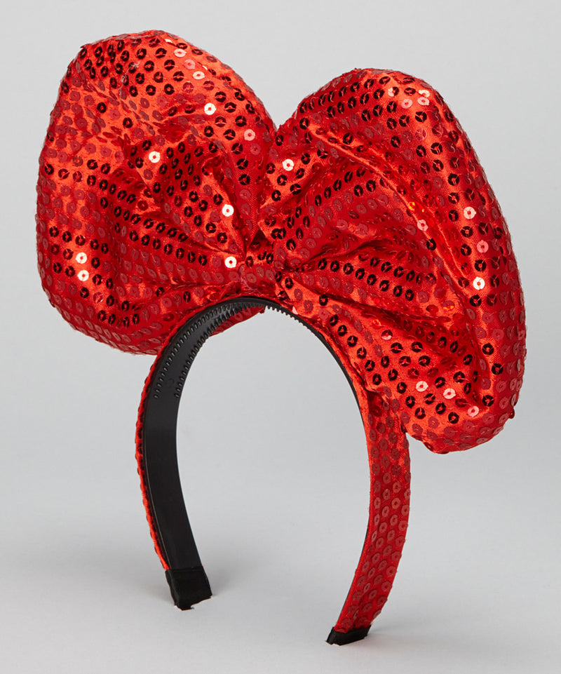 Red Sequin Giant Bow