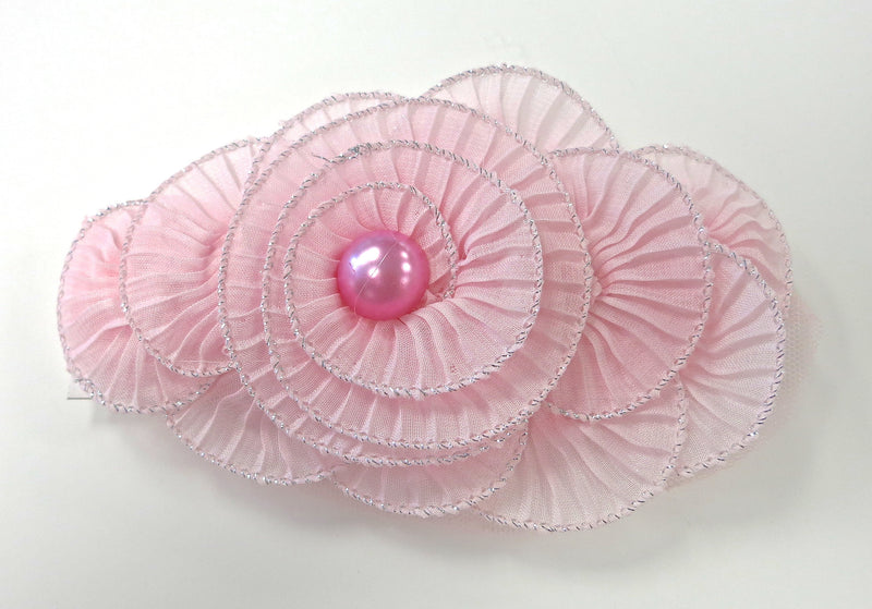Pink Pearl Elastic Headband
