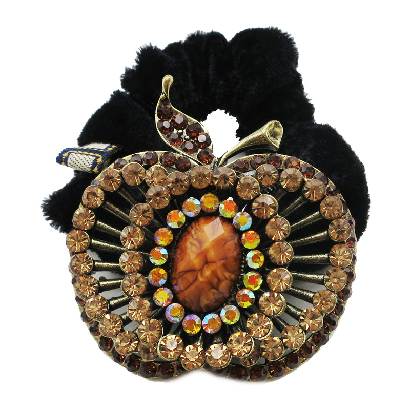Colors Rhinestone Apple Donut Hairband