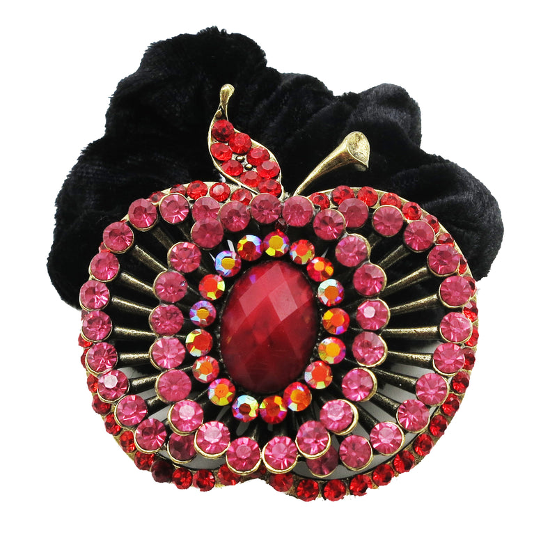 Colors Rhinestone Apple Donut Hairband