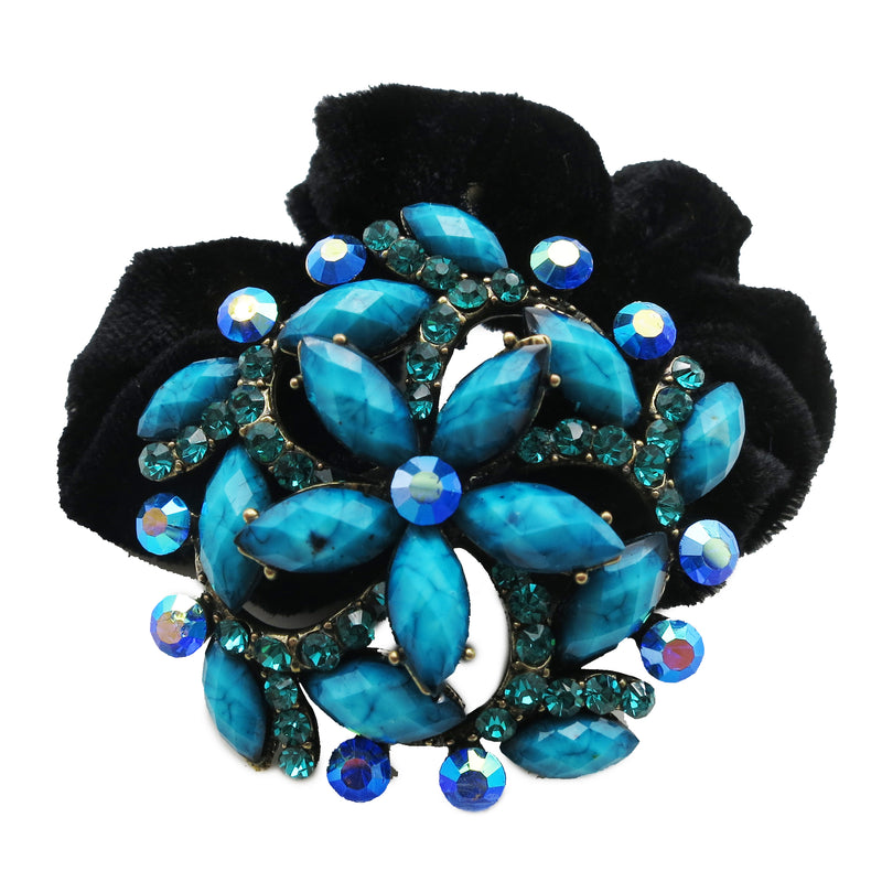 Colors Rhinestone Twist5 Donut Hairband