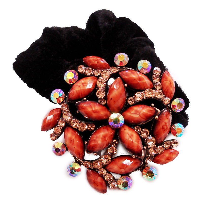 Colors Rhinestone Twist5 Donut Hairband