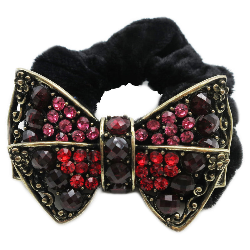 Colors Rhinestone Bow Donut Hairband