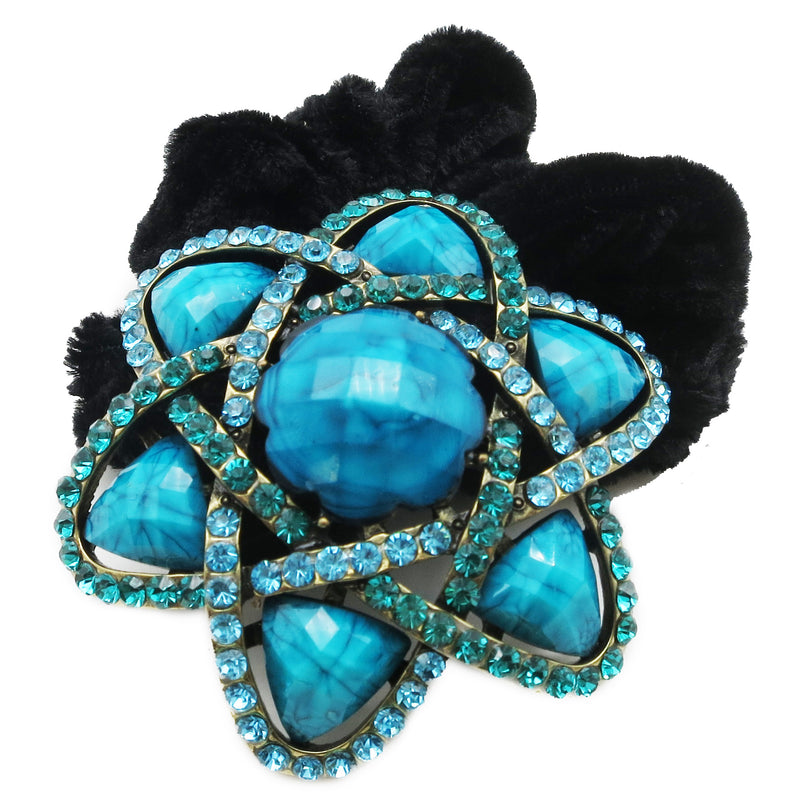 Colors Rhinestone Atomic Donut Hairband