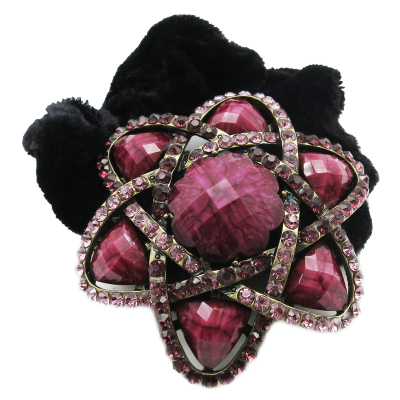 Colors Rhinestone Atomic Donut Hairband