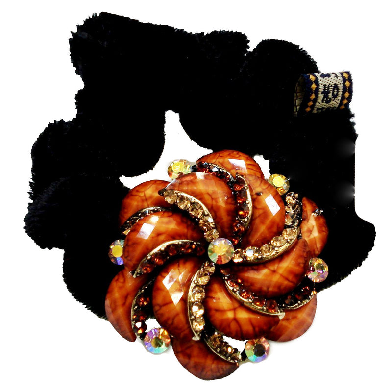 Colors Rhinestone Twist6 Donut Hairband