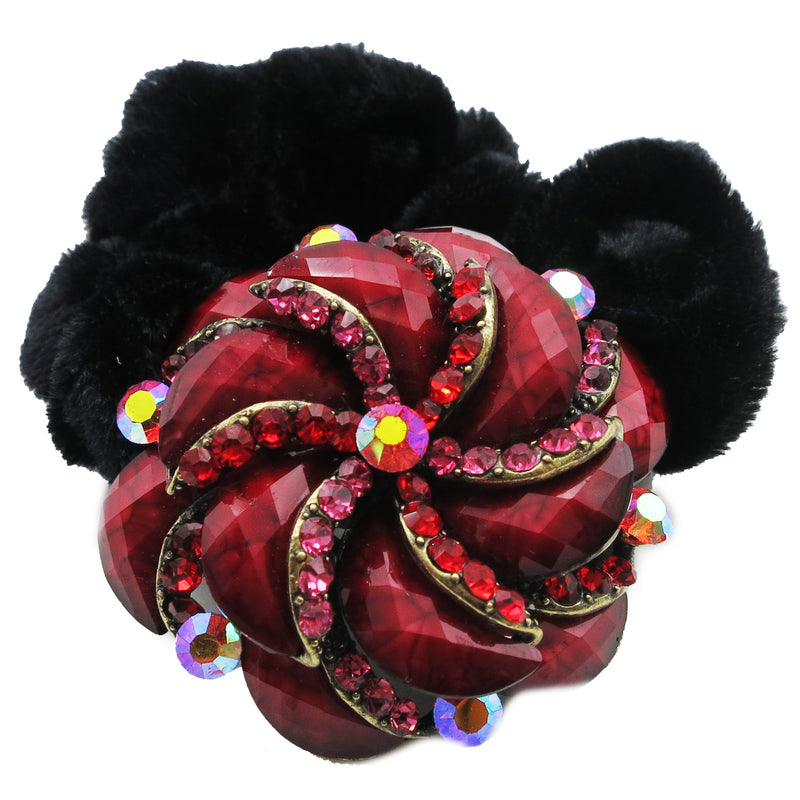 Colors Rhinestone Twist6 Donut Hairband