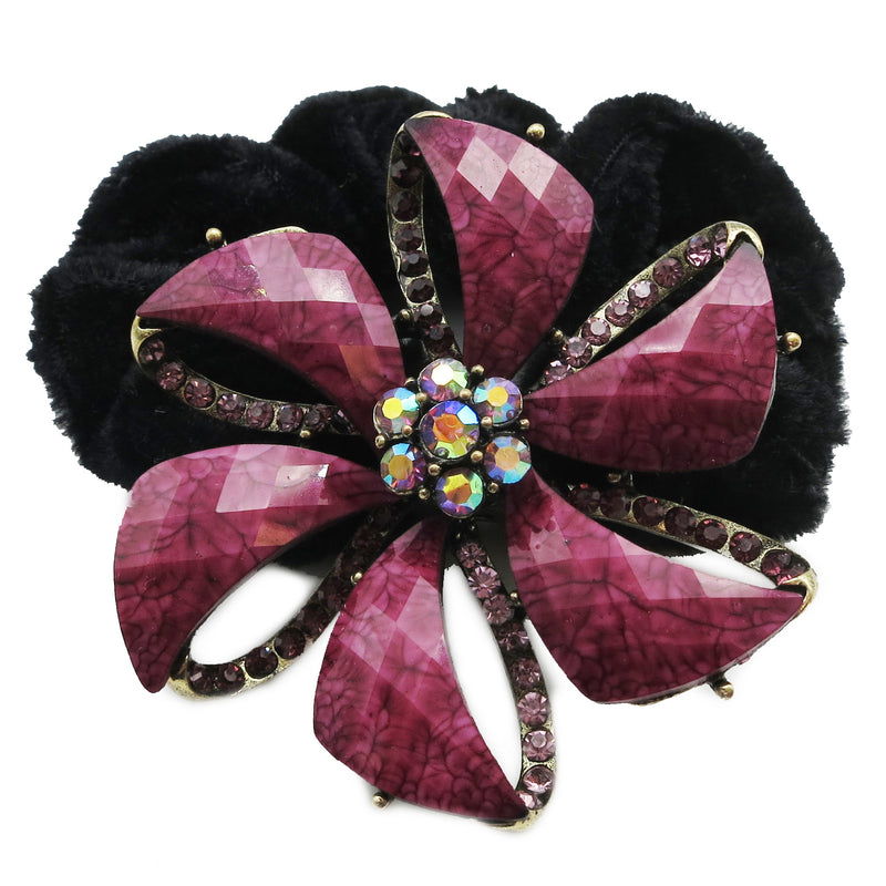 Colors Rhinestone Twist6 Donut Hairband