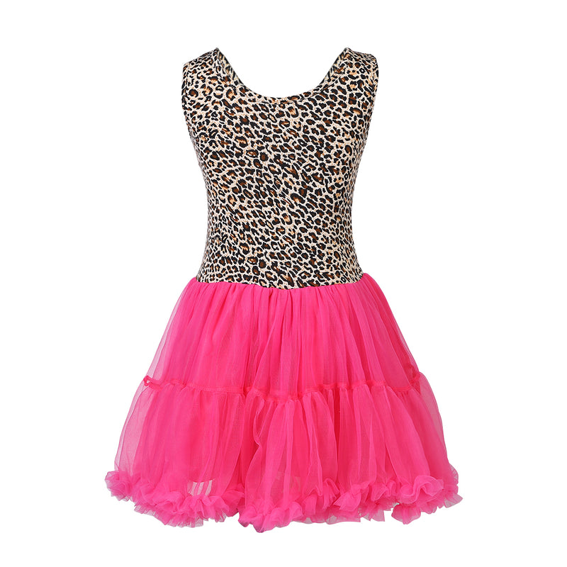 Leopard Hot Pink Dress