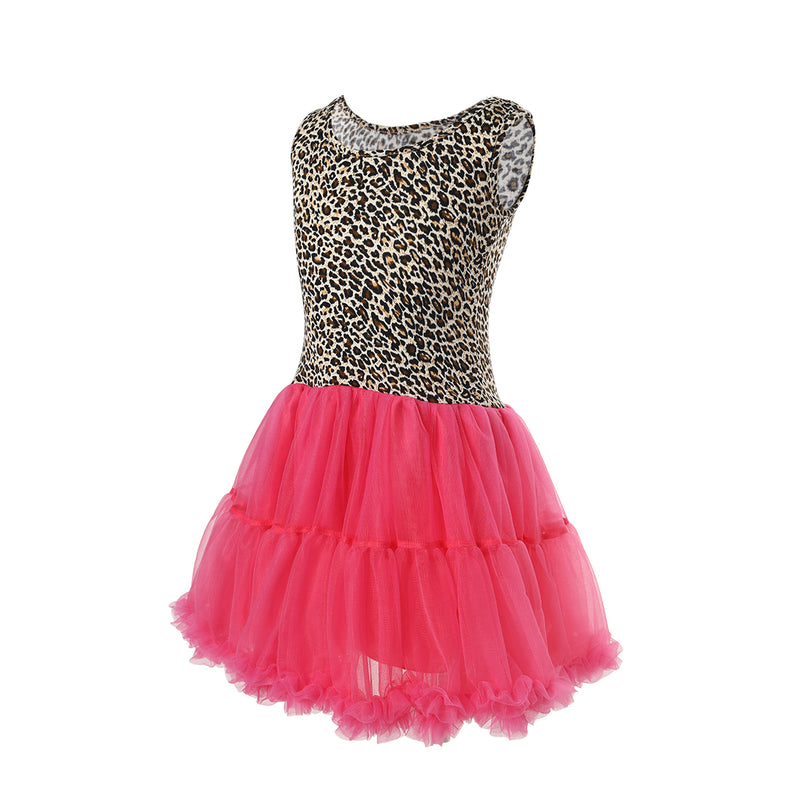 Leopard Hot Pink Dress