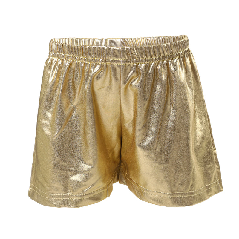 Gold Shorts For Dance/Gymnastic/Swimming
