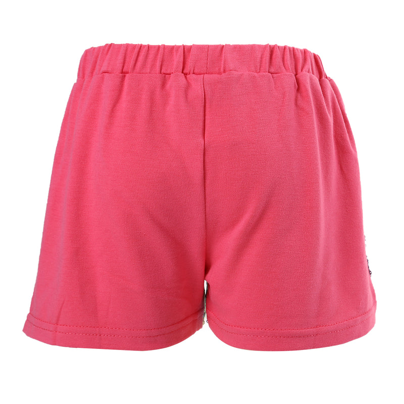 Rainbow Sequins Bow Shorts