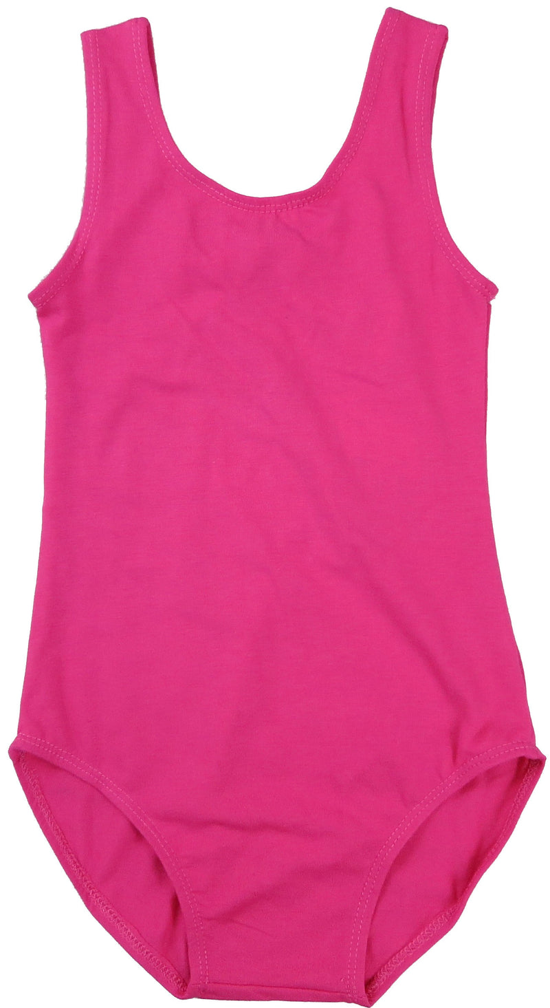 Hot Pink Bow Tank Top Leotard