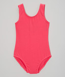 Hot Pink Bow Tank Top Leotard