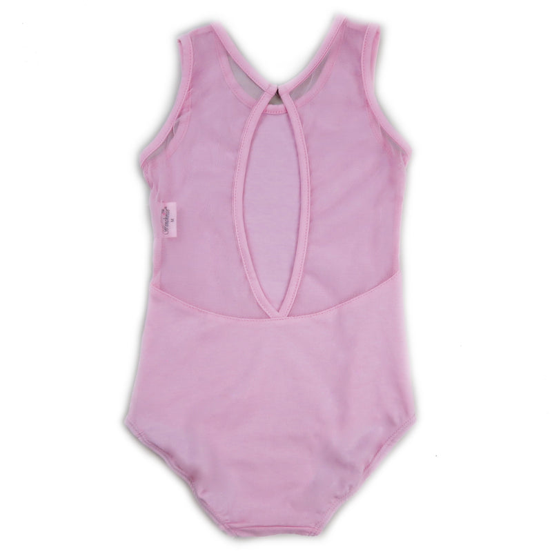 Pink Ring Back Tank Top Leotard