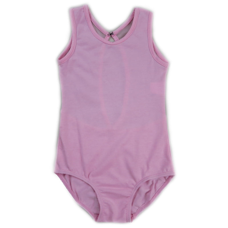 Pink Ring Back Tank Top Leotard