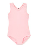 Pink Ring Back Tank Top Leotard