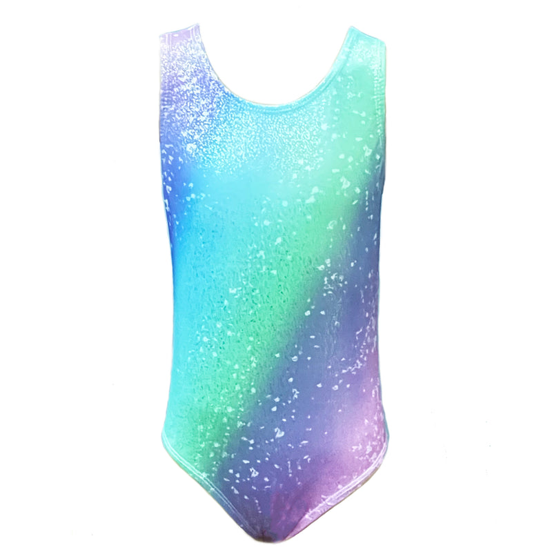 Kid's Rainbow Leotard With Hair Band