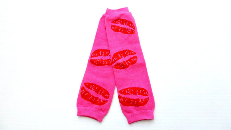 Lips Cotton Leg Warmer