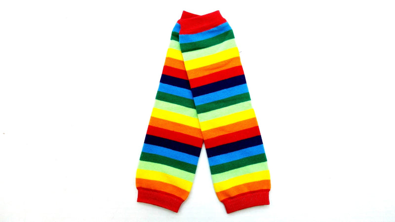 Rainbow Cotton Leg Warmer