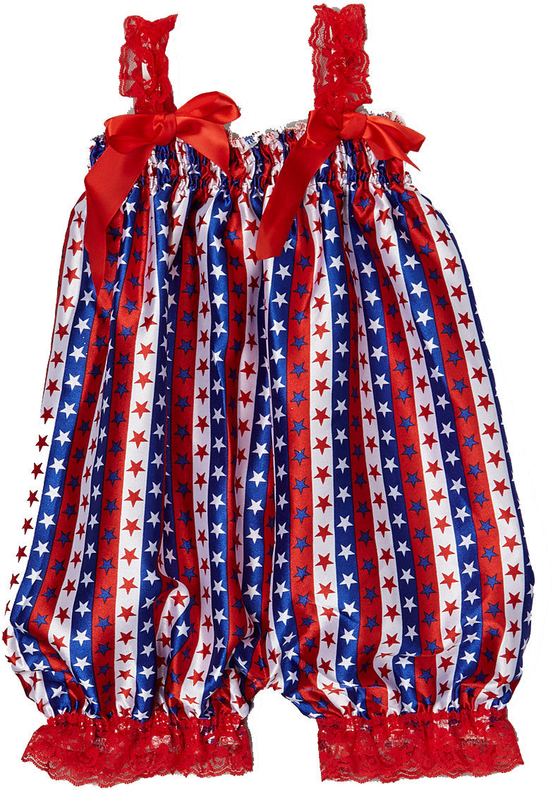 July 4Th Bubble Romper