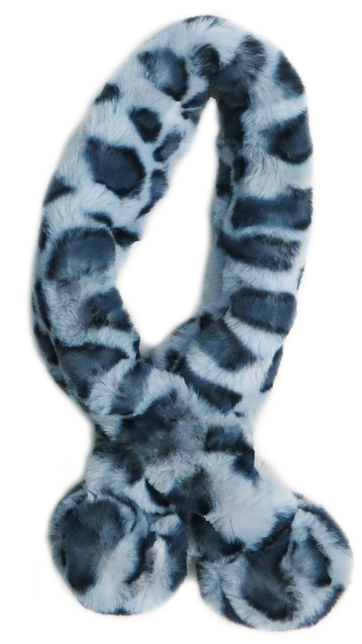 Leopard Plush Scarf