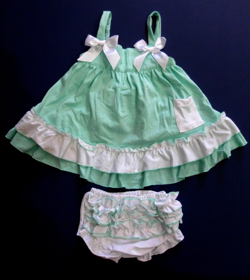 Green White Swing Top Set