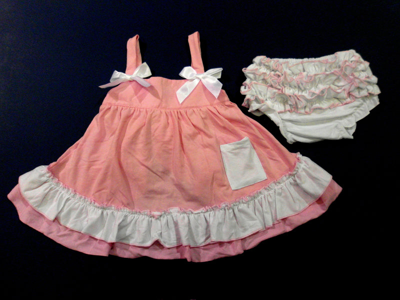 Pink & White Swing Top Set