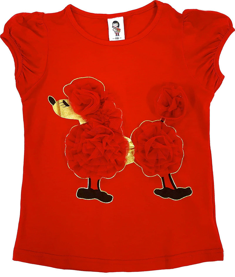 Red Poodle T-Shirt