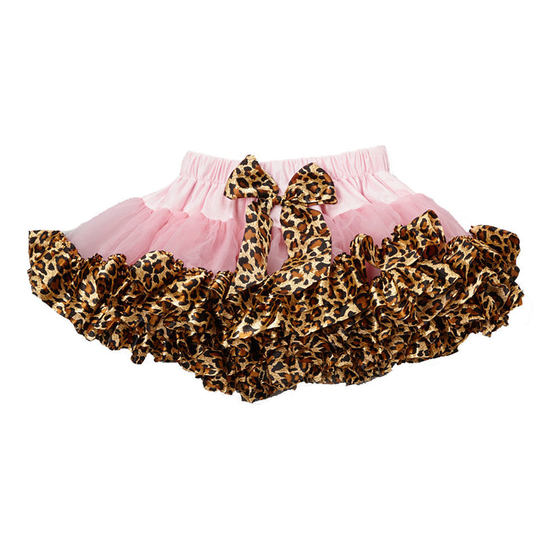 Pink Tutu With Leopard Trim