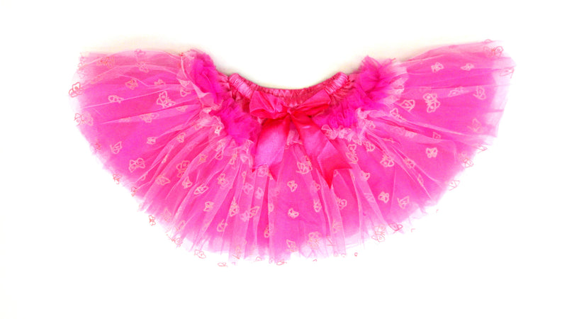 10 Layer Hot 10 Layer Pink Butterfly Tutu