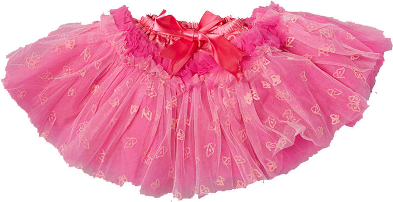 10 Layer Hot 10 Layer Pink Butterfly Tutu