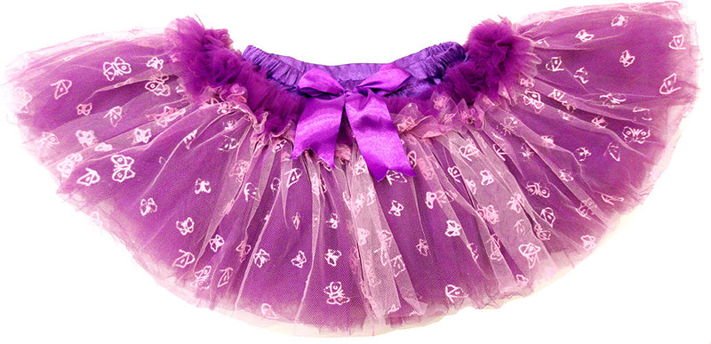 10 Layer Purple Butterfly Tutu