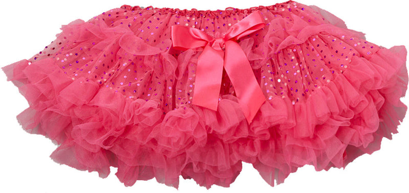 Sparkle Hot Pink Fluffy Tutu