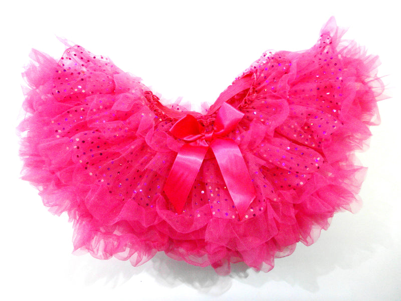 Sparkle Hot Pink Fluffy Tutu