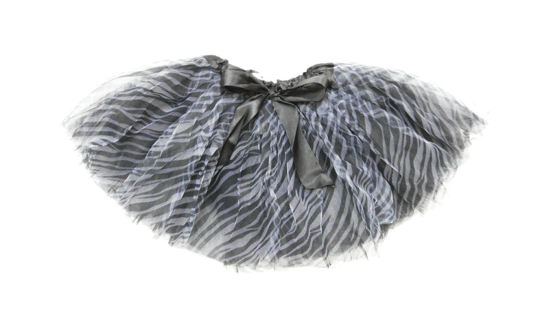 Solid Zebra Tutu