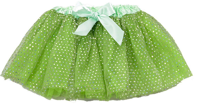Green Sparkly Dot Tutu