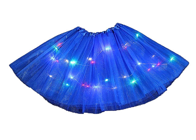 Royal Blue LED Light Up Tutu