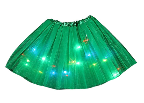 Green LED Light Up Tutu