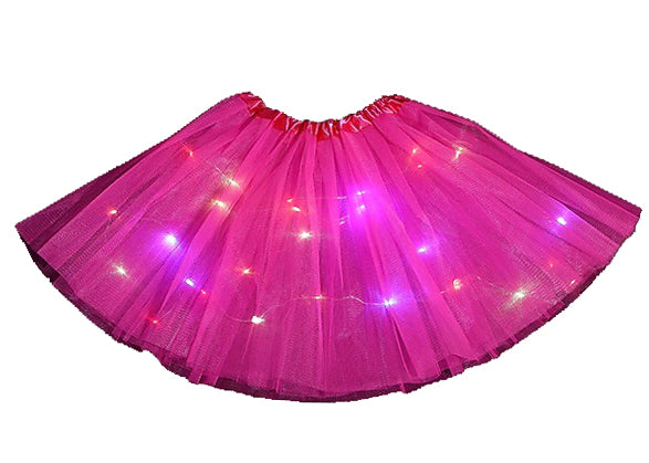 Hot Pink LED Light Up Tutu